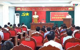 Ban Chấp hành Đảng bộ xã Vĩnh Lộc tổ chức Hội nghị lần thứ 8, nhiệm kỳ 2025 - 2030