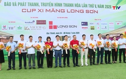 Khai mạc Giải bóng đá Nhi đồng Báo và PTTH Thanh Hóa lần thứ V, năm 2026 - Cup Xi măng Long Sơn