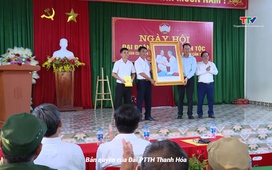 Ngày hội Đại đoàn kết toàn dân tộc khu dân cư thôn Thái Học, xã Cẩm Tú, huyện Cẩm Thuỷ