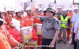 Thủ tướng Chính phủ Phạm Minh Chính kiểm tra tiến độ dự án đường dây 500kV mạch 3