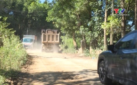 Sớm hoàn trả tuyến đường từ quốc lộ 217 đi trung tâm xã Vĩnh An, huyện Vĩnh Lộc
