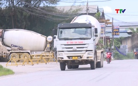 Mất an toàn giao thông trên Quốc lộ 45 đoạn quap hường An Hưng và xã Đông Vinh, thành phố Thanh Hoá
