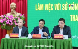 Bí thư Tỉnh ủy Nguyễn Doãn Anh làm việc với sở Nông nghiệp và Môi trường