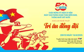Truyền hình trực tiếp: Chương trình giao lưu nghệ thuật “Tri ân đồng đội”