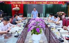 Phó Bí thư Tỉnh ủy làm việc với huyện Nga Sơn về sắp xếp đơn vị hành chính cấp xã và tiến độ xóa nhà tạm, nhà dột nát