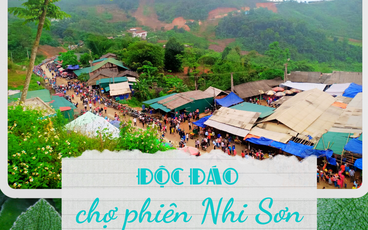 Độc đáo chợ phiên Nhi Sơn