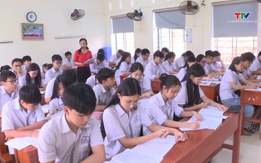 Căng thẳng kỳ thi vào lớp 10 bậc THPT tại thành phố Thanh Hóa