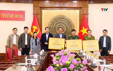 Tỉnh Đồng Nai ủng hộ đồng bào Thanh Hóa khắc phục hậu quả thiên tai