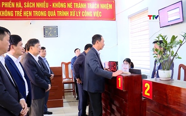 Phó Bí thư Tỉnh uỷ Trịnh Tuấn Sinh làm việc tại các xã Kim Tân, Ngọc Trạo, Vân Du
