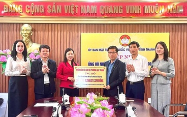 Thanh Hóa dừng tiếp nhận kinh phí ủng hộ đồng bào bị thiệt hại do bão số 10