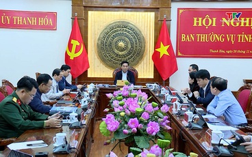 Hội nghị Ban Thường vụ Tỉnh ủy