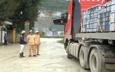 Tăng cường kiểm soát tải trọng trên địa bàn xã Quý Lộc