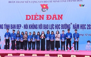 Diễn đàn "Xây dựng tình bạn đẹp - Nói không với bạo lực học đường"