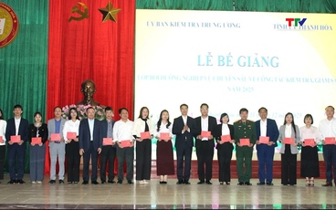 Bế giảng lớp bồi dưỡng nghiệp vụ chuyên sâu về công tác kiểm tra, giám sát và kỷ luật của Đảng năm 2025