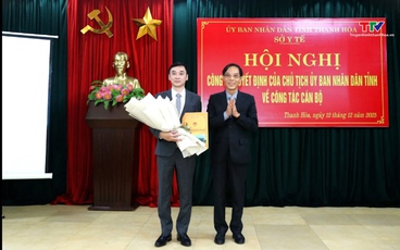Công bố quyết định bổ nhiệm Phó Giám đốc Sở Y tế Thanh Hóa