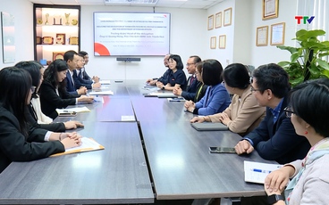 Phó Chủ tịch UBND tỉnh Lê Quang Hùng làm việc với Tổ chức Tầm nhìn thế giới tại Việt Nam