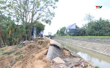 Hệ thống công trình thủy lợi xuống cấp khó khăn cho phục vụ sản xuất