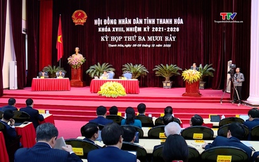 Bế mạc kỳ họp thứ 37 HĐND tỉnh khoá XVIII