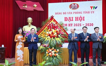 Đại hội Đảng bộ Văn phòng Tỉnh uỷ nhiệm kỳ 2025 - 2030