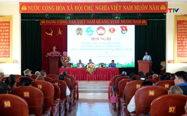 Xã Hoạt Giang tổng kết công tác Mặt trận và các đoàn thể năm 2025