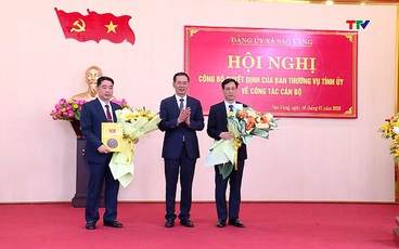 Công bố Quyết định của Ban Thường vụ Tỉnh ủy về công tác cán bộ