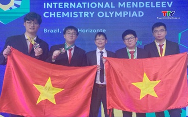 Đoàn học sinh Việt Nam giành 44 giải tại Olympic Hóa học châu Á 2026