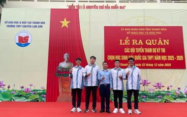 Thanh Hóa: Anh em sinh đôi cùng đạt giải Nhất học sinh giỏi quốc gia môn Toán