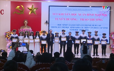 Xã Hoa Lộc tổ chức Tết khuyến học xuân Bính Ngọ 2026