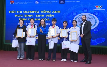 Olympic Tiếng Anh sân chơi trí tuệ cho học sinh, sinh viên Thanh Hoá