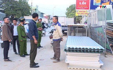 Phường Nam Sầm Sơn đảm bảo hành lang giao thông đường bộ