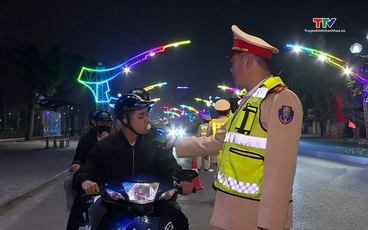 Đảm bảo trật tự an toàn giao thông trong những ngày nghỉ Tết