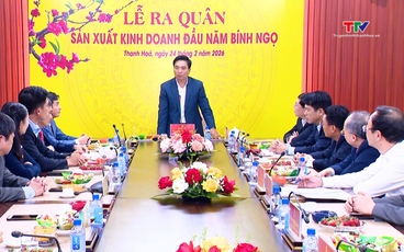 Bí thư Tỉnh ủy Nguyễn Doãn Anh dự lễ ra quân sản xuất đầu năm Bính Ngọ