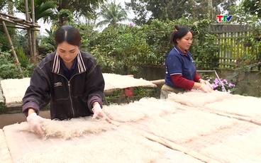 Đặc sản xã Ngọc Liên tất bật vào vụ Tết