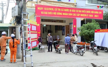 Đảm bảo cấp điện ổn định, liên tục trong ngày bầu cử