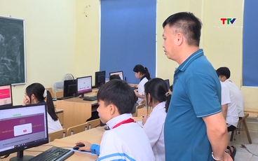 Các trường học tích cực hưởng ứng cuộc thi trực tuyến về bầu cử