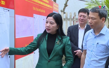 Chủ nhiệm Ủy ban Kiểm tra Tỉnh ủy  kiểm tra công tác chuẩn bị bầu cử