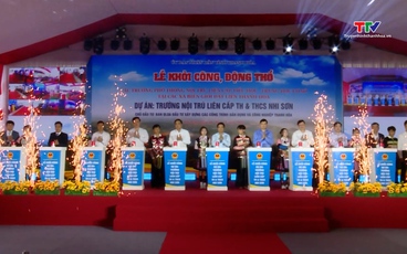 Khởi công xây dựng Trường nội trú liên cấp Tiểu học và Trung học cơ sở Nhi Sơn