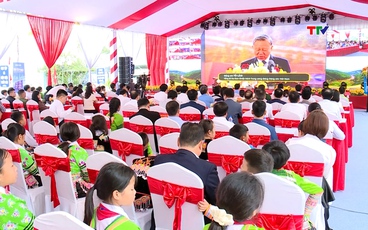 Thanh Hoá khởi công xây dựng 10 trường nội trú liên cấp tại các xã biên giới