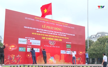 Sẵn sàng cho Ngày chạy Olympic và Giải việt dã Báo và Phát thanh, truyền hình Thanh Hoá - Cup Xi măng Long Sơn năm 2026
