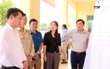 Trưởng ban Tuyên giáo và Dân vận Tỉnh ủy giám sát công tác chuẩn bị bầu cử