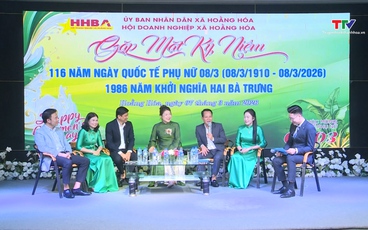 Hội doanh nghiệp xã Hoằng Hóa gặp mặt kỷ niệm ngày quốc tế phụ nữ