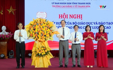 Trường Cao đẳng Y tế Thanh Hoá đạt chuẩn chất lượng cao