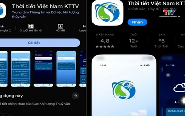 Ra mắt ứng dụng cảnh báo mưa lũ, dông sét, sạt lở đất