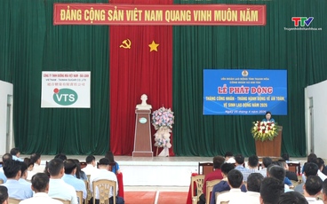 Xã Kim Tân phát động tháng công nhân năm 2026