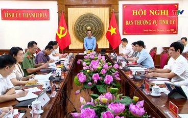 Hội nghị Ban thường vụ Tỉnh ủy ngày 28/4/2026