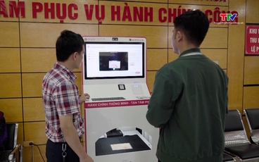 Thanh Hóa: Đột phá cải cách hành chính với Kiosk thông minh