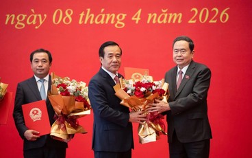 Đồng chí Lê Đức Thái - Ủy viên TW Đảng giữ chức Trưởng Đoàn Đại biểu Quốc hội khóa XVI tỉnh Thanh Hóa