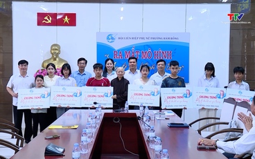 Phường Hàm Rồng ra mắt mô hình “Mẹ đỡ đầu - Kết nối yêu thương” 