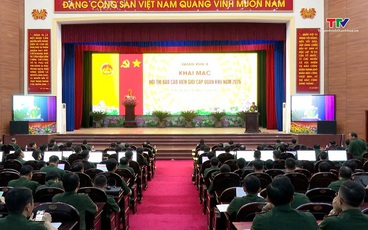 Khai mạc Hội thi Báo cáo viên giỏi cấp Quân khu năm 2026
