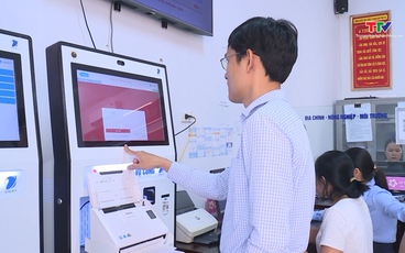Dữ liệu số – bước chuyển trong giải quyết thủ tục hành chính ở cấp xã